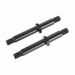 Corally Front Wheel Axle - Steel - 2 Pcs