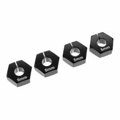 Corally Wheel Hex Adapter - Alu. - 4 Pcs