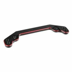 Corally Ackerman Plate Alum 7075 Hard Anodised Blk/Red