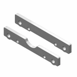 Corally Suspension Arm Mount - Front - Aluminum - 1 Set