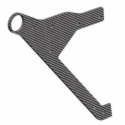 Corally Wheelie Bar Plate Graphite 1 Pc