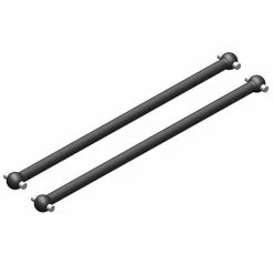 Corally Dogbones - Long - Rear - Steel - 2 Pcs