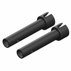 Corally Drive Axle - Rear - Wide Hub - Steel - 2 Pcs