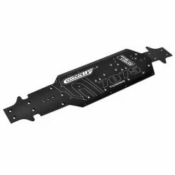 Corally Chassis Lwb Swiss 7075 T6 3mm Hard Black
