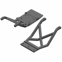 Corally Skid Plates - Fr/Re - 1 Set