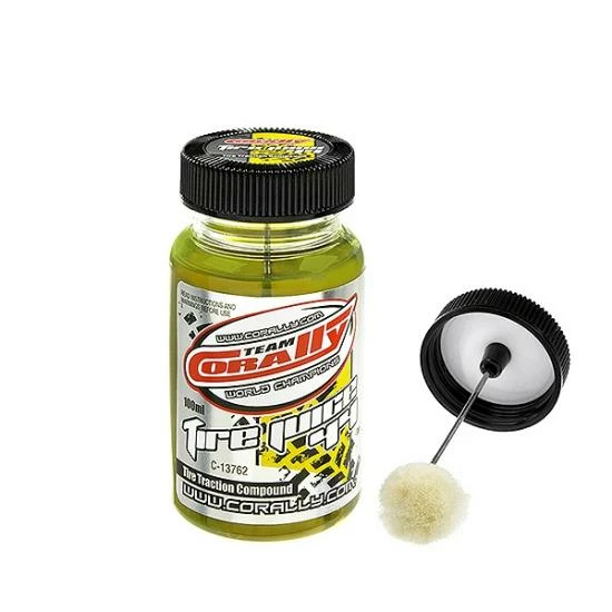 Corally Tire Juice 44 - Yellow - Carpet / Rubber