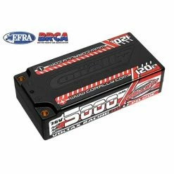 Corally Voltax 120C Lip O Hv Battery - 5000 Mah - 7.6V