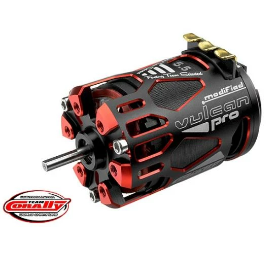 Corally Vulcan Pro Modified - 1/10 Sensored Competition Motor - 5.5T